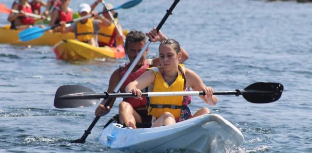 Cabo de Palos Ruta Kayak Murcia Cartagena Vacaciones amigos actividades